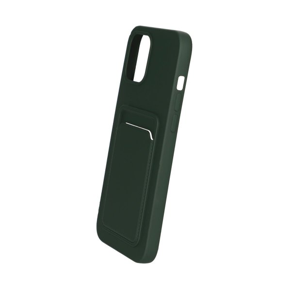 iPhone 12 Pro Max Skal Korthållare Grön