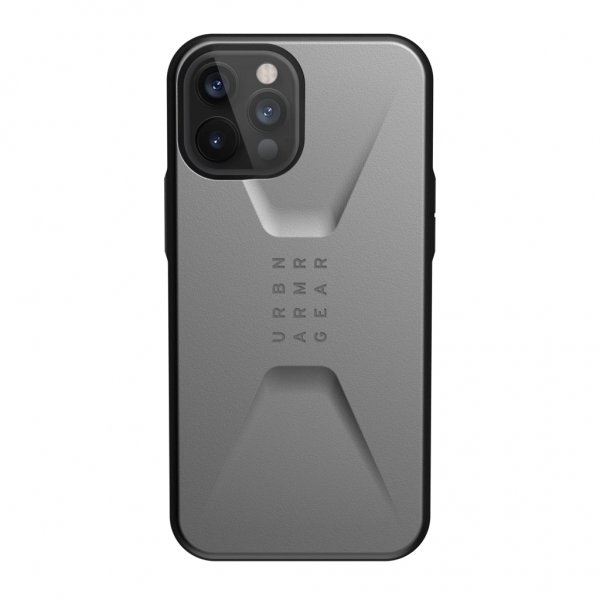 Urban Armor Gear (UAG) iPhone 12 Pro Max Skal Civilian Silver