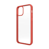 PanzerGlass iPhone 12 Pro Max Skal ClearCase Color Mandarin Red