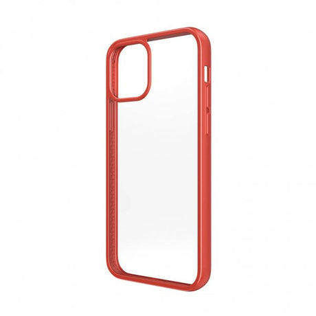 PanzerGlass iPhone 12 Pro Max Skal ClearCase Color Mandarin Red