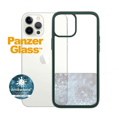 PanzerGlass iPhone 12 Pro Max Skal ClearCase Color Racing Green