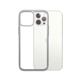 PanzerGlass iPhone 12 Pro Max Skal ClearCase Color Satin Silver