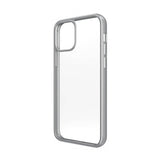 PanzerGlass iPhone 12 Pro Max Skal ClearCase Color Satin Silver