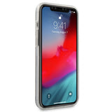 Guess iPhone 12 Pro Max Skal Denim Triangle Ljusblå