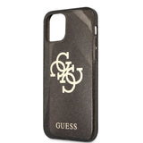 Guess iPhone 12 Pro Max Skal Full Glitter Svart