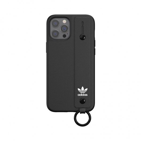 Adidas iPhone 12 Pro Max Skal Hand Strap Case Svart