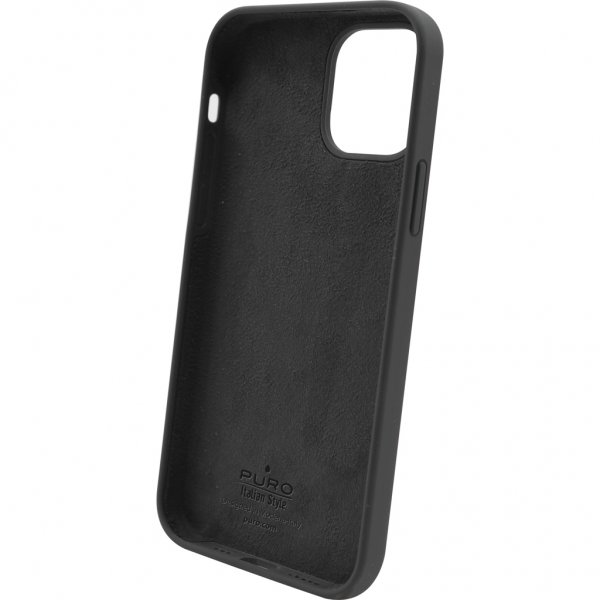 Puro iPhone 12 Pro Max Skal Icon Svart
