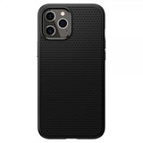 Spigen iPhone 12 Pro Max Skal Liquid Air Matte Black