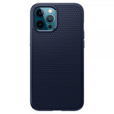 Spigen iPhone 12 Pro Max Skal Liquid Air Navy Blue