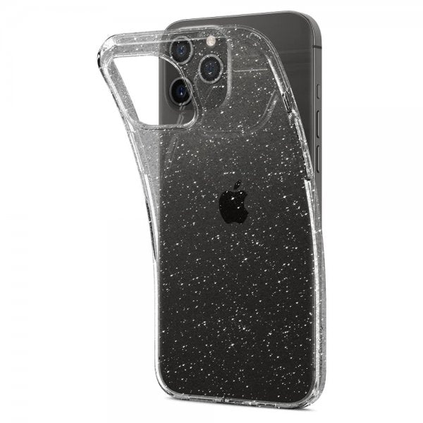 Spigen iPhone 12 Pro Max Skal Liquid Crystal Glitter Crystal Quartz