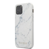 Guess iPhone 12 Pro Max Skal Marble Cover Vit