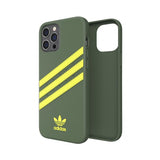 Adidas iPhone 12 Pro Max Skal Moulded Case PU Wild Pine/Acid Yellow
