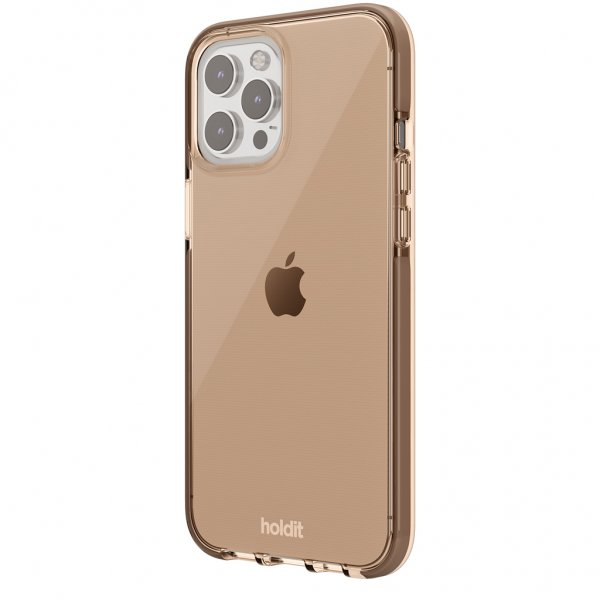 holdit iPhone 12 Pro Max Skal Seethru Dark Brown