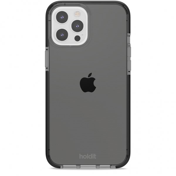 holdit iPhone 12 Pro Max Skal Seethru Svart