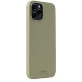 holdit iPhone 12 Pro Max Skal Silikon Khaki Green