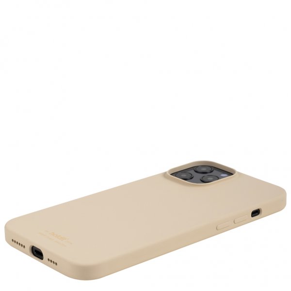 holdit iPhone 12 Pro Max Skal Silikon Beige