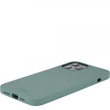 holdit iPhone 12 Pro Max Skal Silikon Moss Green