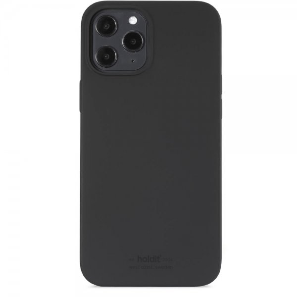 holdit iPhone 12 Pro Max Skal Silikon Svart