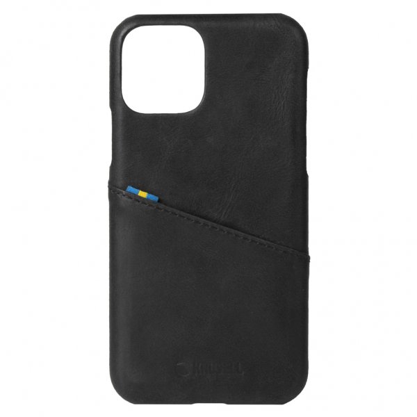 Krusell iPhone 12 Pro Max Skal Sunne CardCover Vintage Black