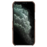 Krusell iPhone 12 Pro Max Skal Sunne CardCover Vintage Cognac