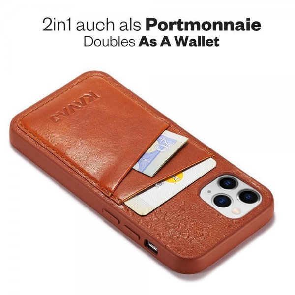 KAVAJ iPhone 12 Pro Max Skal Tokyo Brun