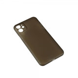 Gear iPhone 12 Pro Max Skal TPU Semitransparent Svart