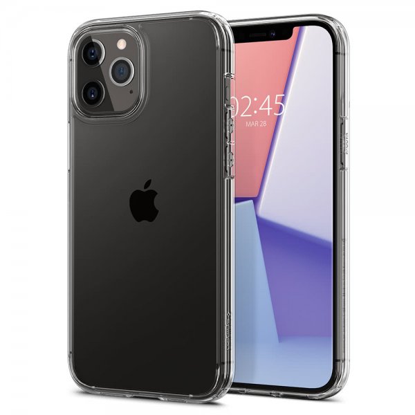Spigen iPhone 12 Pro Max Skal Ultra Hybrid Crystal Clear