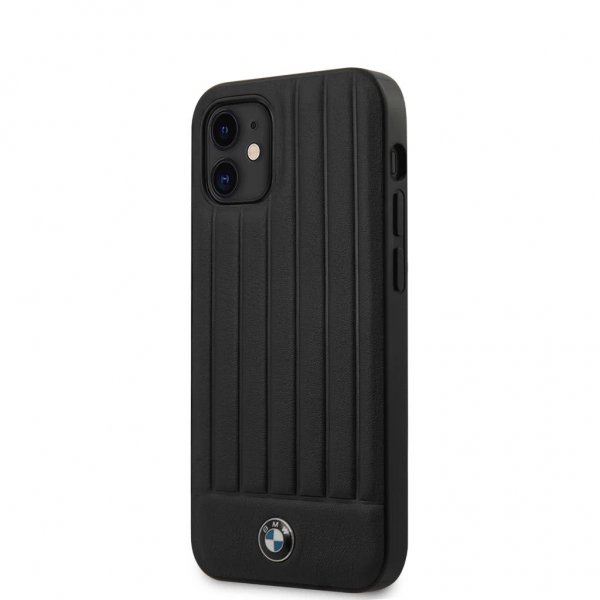 BMW iPhone 12 Mini Skal Vertical Lines Svart