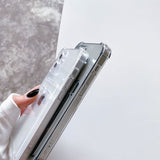 iPhone 12 Skal Korthållare Stöttåligt Transparent