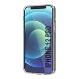 Rvelon iPhone 12/iPhone 12 Pro Skal Korthållare Transparent