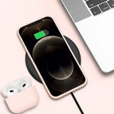 Rvelon iPhone 12/iPhone 12 Pro Skal Silikon Beige