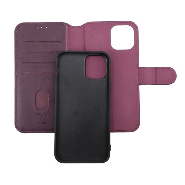 Rvelon iPhone 12/iPhone 12 Pro Fodral Magnetiskt Avtagbart Skal Lila