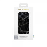 Ideal of Sweden iPhone 13/14/15/16e/17e Skal Fashion Case MagSafe Black Thunder Marble