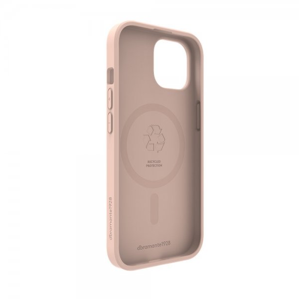 dbramante1928 iPhone 13/14/15/16e/17e Skal Greenland Pro MagSafe Pink Sand