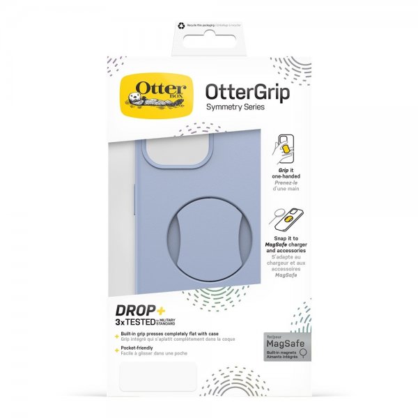 Otterbox iPhone 13/14/15 Skal OtterGrip Symmetry MagSafe You Do Blue
