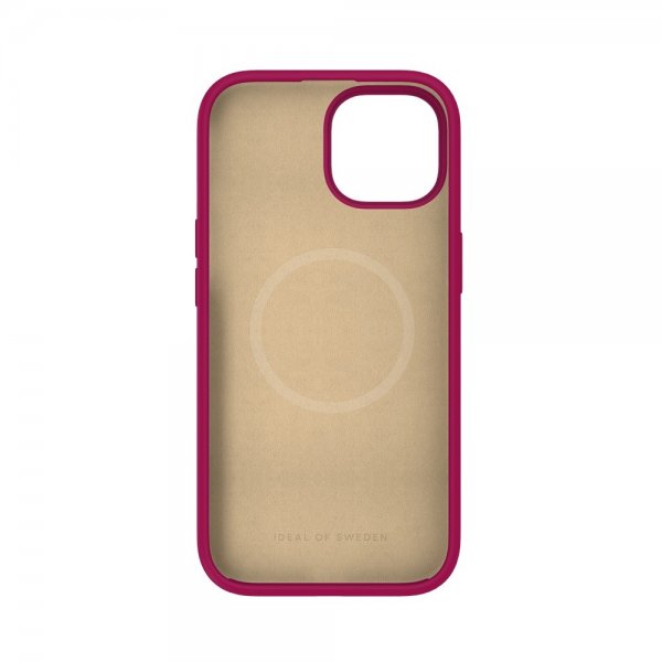 Ideal of Sweden iPhone 13/14/15 Skal Silicone Case MagSafe Magenta