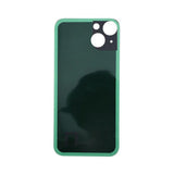 iPhone 13 Baksida Glas med Självhäftande tejp - Röd