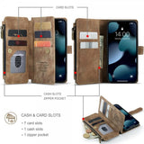 CaseMe iPhone 13 Fodral C30 Series Brun