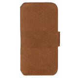 Krusell iPhone 13 Fodral Leather PhoneWallet Cognac