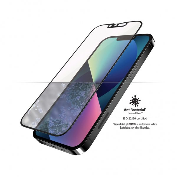 PanzerGlass iPhone 13/iPhone 13 Pro Skärmskydd Edge-to-Edge Anti-Bluelight