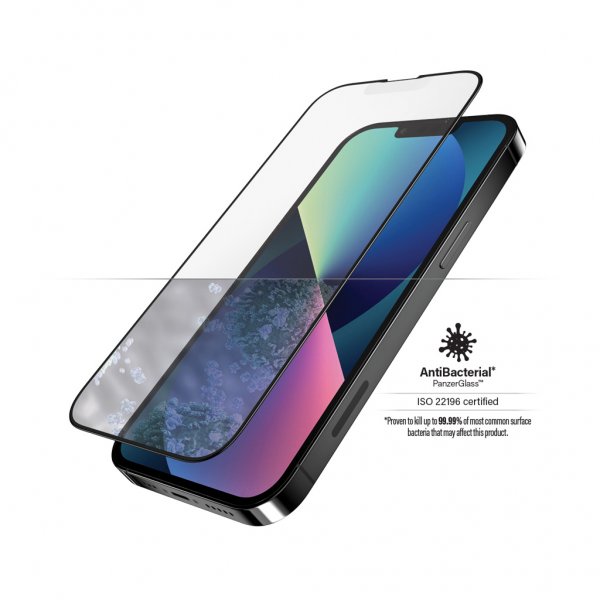 PanzerGlass iPhone 13/iPhone 13 Pro Skärmskydd Edge-to-Edge Anti-Glare