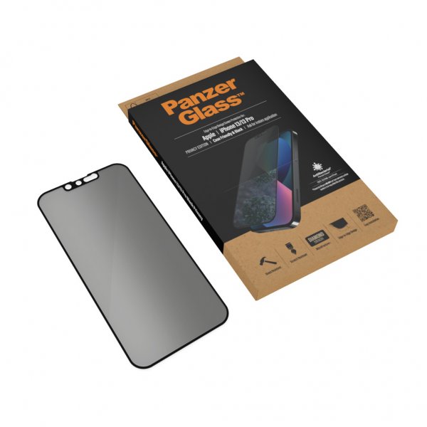 PanzerGlass iPhone 13/iPhone 13 Pro Skärmskydd Edge-to-Edge Case Friendly Privacy