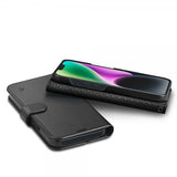 Spigen iPhone 13/iPhone 14 Fodral Wallet S Svart