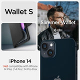 Spigen iPhone 13/iPhone 14 Fodral Wallet S Svart