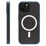 Vivanco iPhone 13/iPhone 14/iPhone 15 Skal Mag Shade Blå
