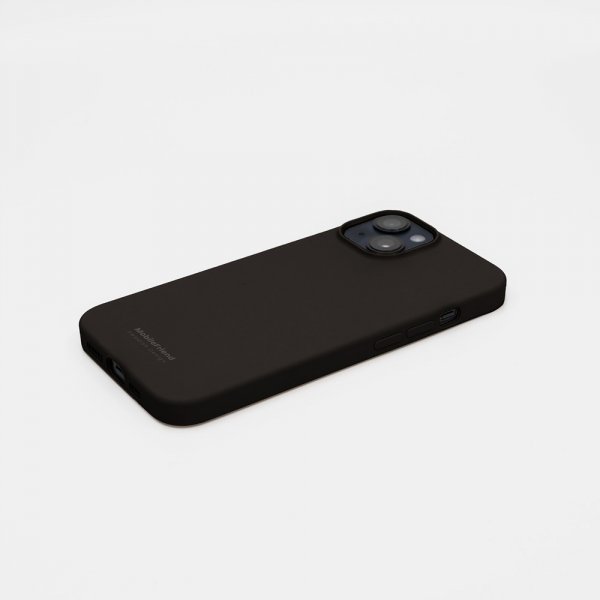 MobileFriend iPhone 13/iPhone 14/iPhone 15 Skal Silikon Svart