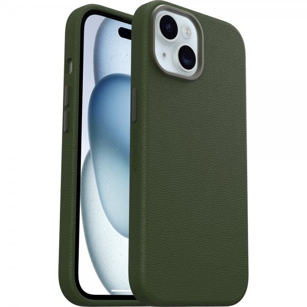 Otterbox iPhone 13/14/15 Skal Symmetry Cactus Leather MagSafe Cactus Groove