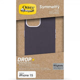 Otterbox iPhone 13/14/15 Skal Symmetry Cactus Leather MagSafe Plum Luxe
