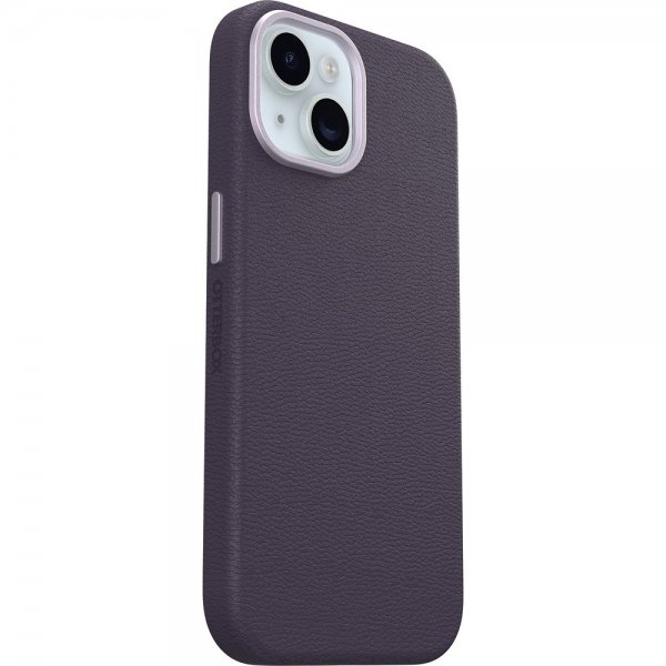Otterbox iPhone 13/14/15 Skal Symmetry Cactus Leather MagSafe Plum Luxe