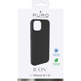 Puro iPhone 13/iPhone 14 Skal Icon Svart